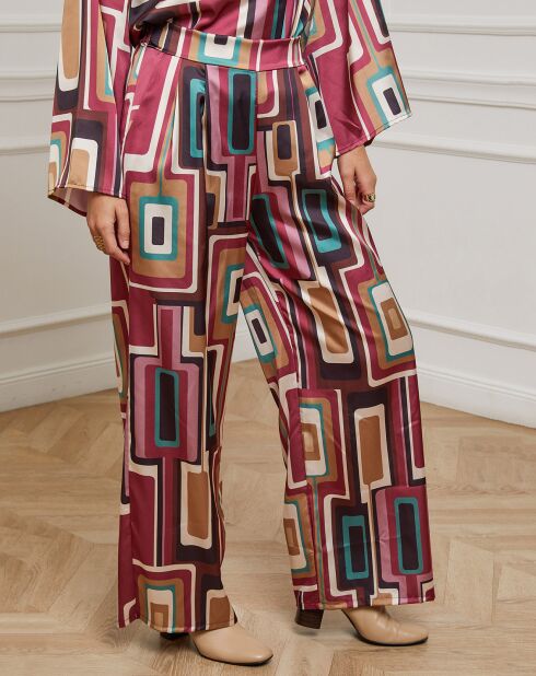 Pantalon Paola rose