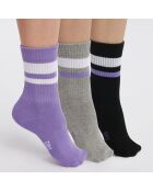 3 Paires de chaussettes EcoDim Sport multicolores