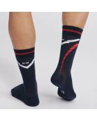 Chaussettes tricolores Monsieur Dim Rugby bleues