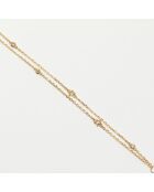 Lifeline Diamant-Armband 0,11 Karat Gelbgold