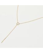 Collier Brescia Diamants 0.154 ct or jaune