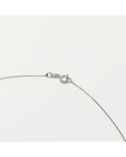 Pendentif Trior Diamants 0.07 ct or blanc