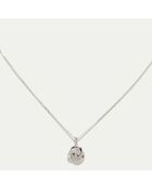 Pendentif Trior Diamants 0.07 ct or blanc
