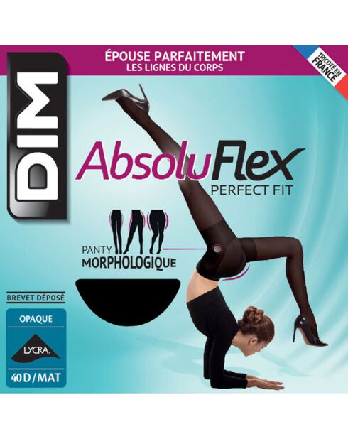 Collant Absolu Flex 40 deniers noir