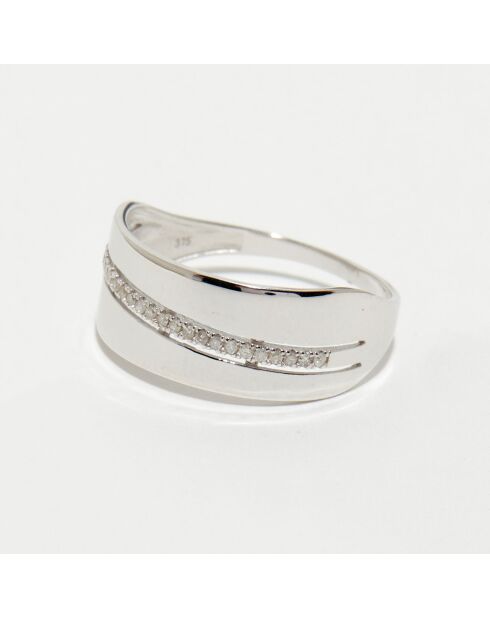 Madison 0.10 ct witgouden diamanten ring