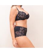 Rosalie zwart slipje met hoge taille