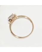 Ring Of Love and Tenderness Diamonds 0,21 kt geelgoud