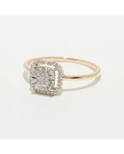 Ring Of Love and Tenderness Diamonds 0,21 kt geelgoud