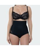 Braguitas ajustadas negras de talle alto Eva