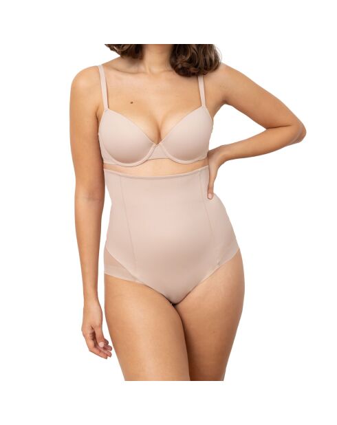 Culotte Eva taille haute gainante nude
