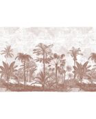 Fresque Palmeraie old brown