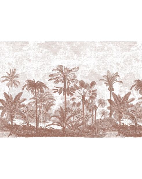 Fresque Palmeraie old brown