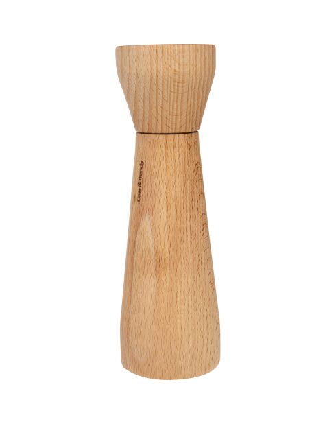 Salière en Bois d'Hêtre Onesta naturel - D.6 cm