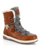 Boots fourrées Abigail camel