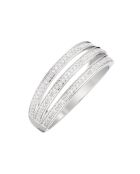 Bague Il n'y a que toi qui rime avec moi Diamants 0.22 ct Or Blanc