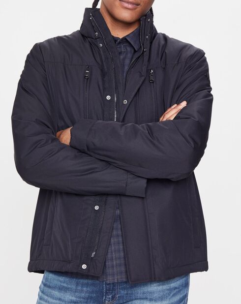 Blouson technique Vincit avec capuche noir