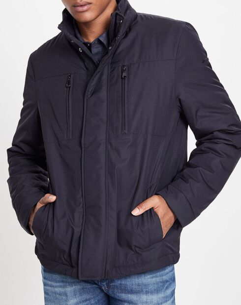 Blouson technique Vincit avec capuche noir