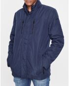 Blouson technique Renny doublure matelassée bleu marine