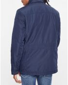 Blouson technique Renny doublure matelassée bleu marine