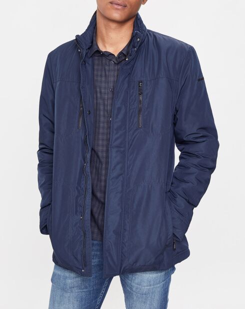 Blouson technique Renny doublure matelassée bleu marine