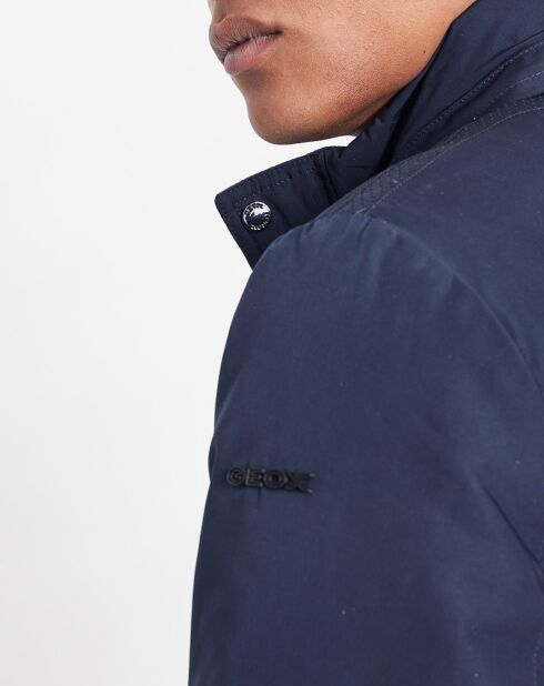 Blouson technique Renny doublure matelassée bleu marine