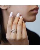 Bague Coeur Valentine en Argent
