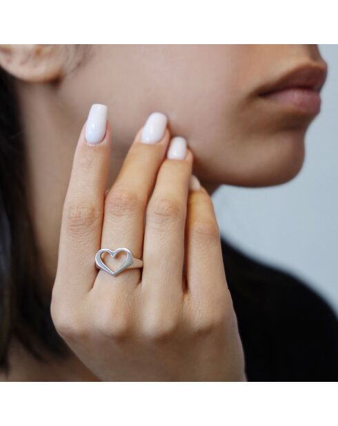Bague Coeur Valentine en Argent