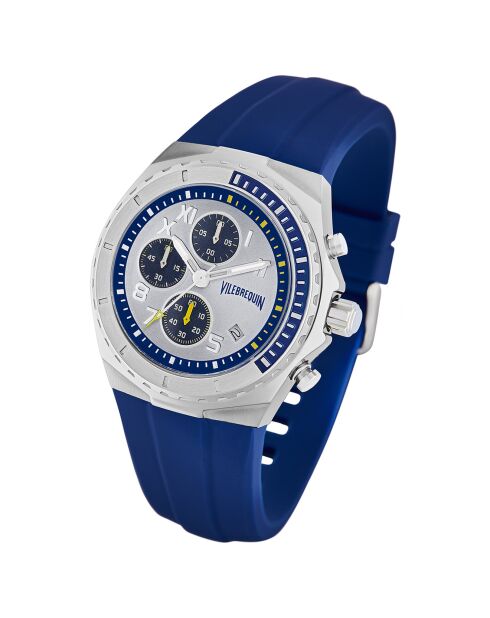Montre Homme en Silicone Chronographe marine