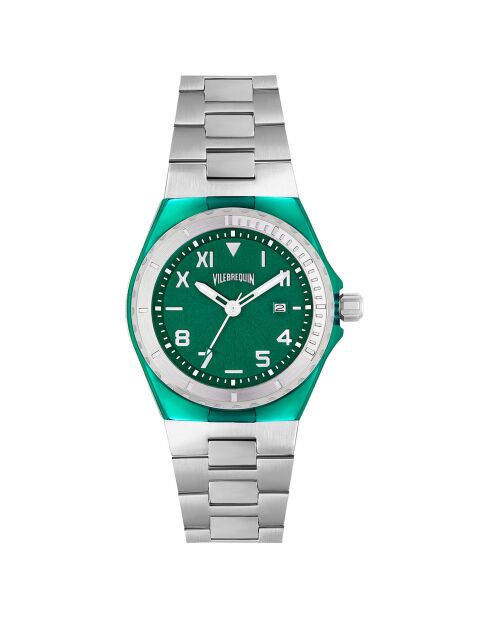 Montre Homme en Acier argentée