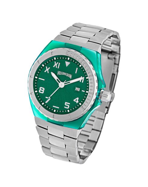 Montre Homme en Acier argentée