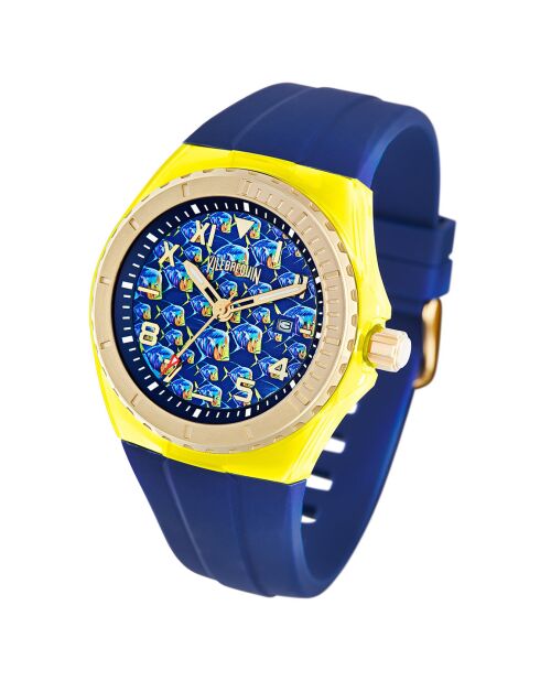 Montre Homme en Silicone marine