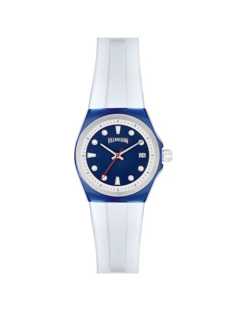 Montre Femme en Silicone blanche
