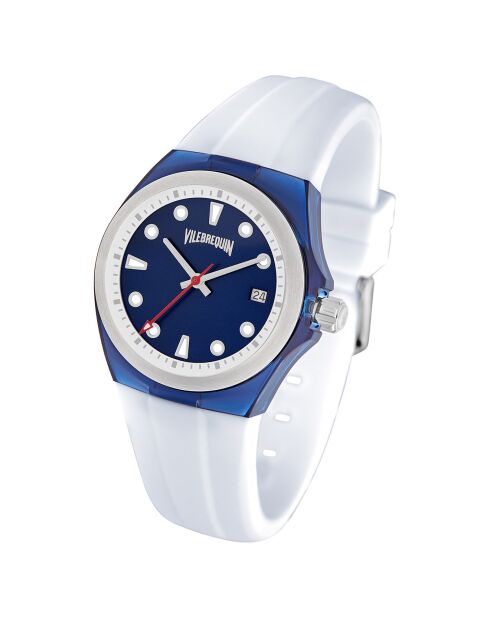 Montre Femme en Silicone blanche
