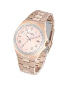 Montre Femme en Acier rose doré