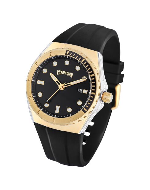 Montre Homme en Silicone noire