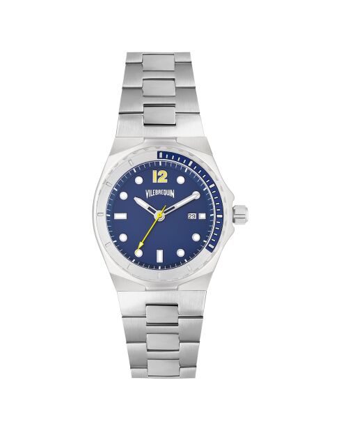 Montre Homme en Acier argentée