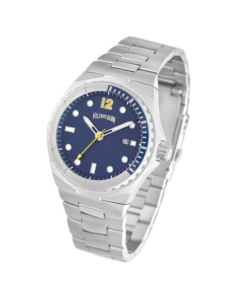 Montre Homme en Acier argentée