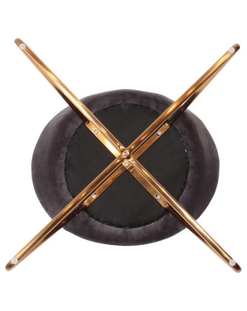 Fauteuil Karl gris - 73x83x62 cm
