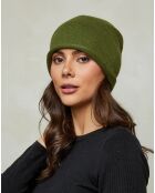 Bonnet en Laine mélangée Olga vert