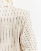 Veste en Lin mélangé Lima crème