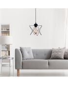Suspension Beyaz noire - 60 cm