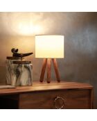 Lampe de table AYD beige - 41 cm