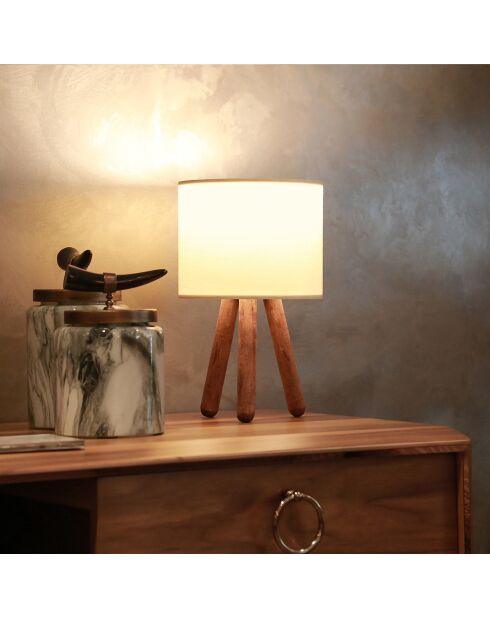 Lampe de table AYD beige - 41 cm