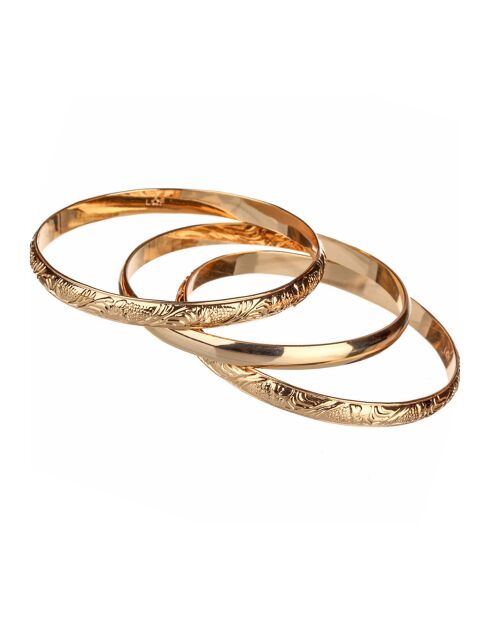 3 Joncs Rezza dorés