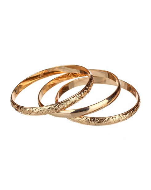 3 Joncs Rezza dorés