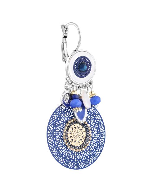 Boucles d'oreilles Djovita bleues