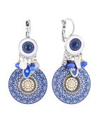 Boucles d'oreilles Djovita bleues