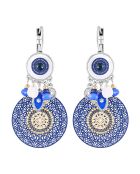 Boucles d'oreilles Djovita bleues