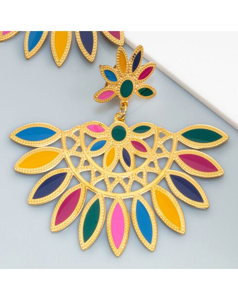 Mehrfarbige Venisia-Ohrringe