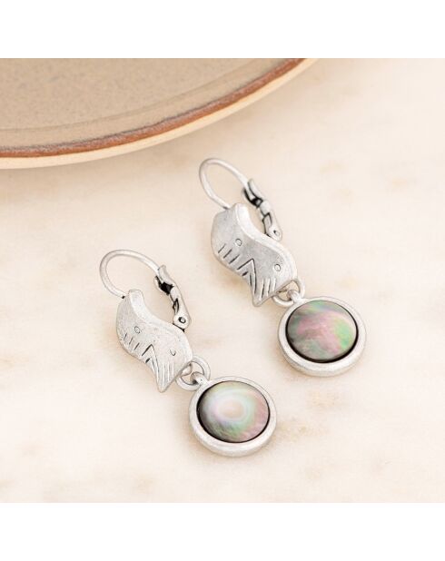Orecchini Silver Shell Rocks